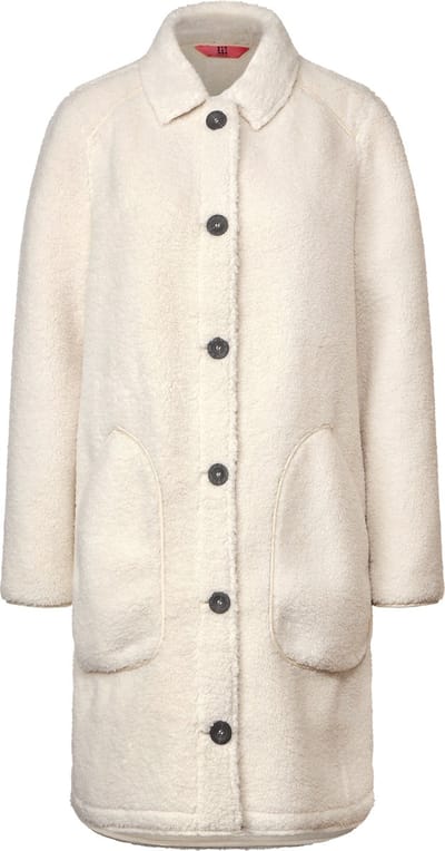 Street One bonded teddy overshirt coat maat 40
