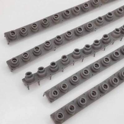 Verbeterde Toetsrespons Geleidende Rubberen Siliconen Strip Voor Elektronische Muziek Keyboard Modellen Lk120 1000 gray