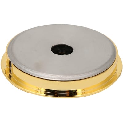 Thermomètre et hygromètre rond pour étui de violon et guitare (Or)