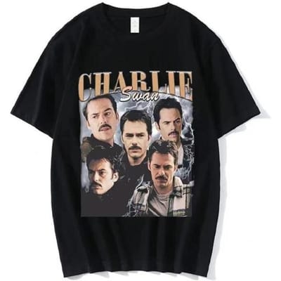 Retro T-shirt Bedrukt Heren T-shirt met Korte Mouwen 5XL gray