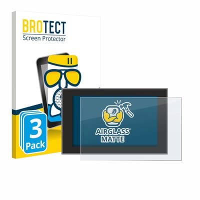 BROTECT - Screenprotector voor Dacia Bigster 2025-2026 10" - Folie Beschermfolie Beschermglas matte 3 Stuks