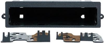 1-DIN inbouwframe  Chevrolet Corvette 90 - 96  zwart