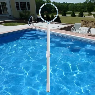 Levensreddende haak - Reddingsstok zwembad - Water redding - Telescopische aluminium - Tot 9 meter - Hoog zichtbaar