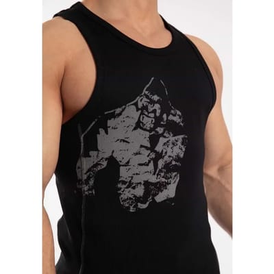 Gorilla Wear Monterey Tank Top - Zwart/Grijs - S/M