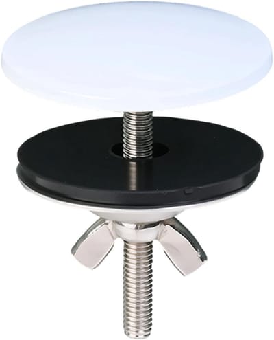 Tapgatdeksel van 5 cm voor keukenwasbak - Roestvrijstalen, lekdicht en duurzaam deksel voor keukenaccessoires
