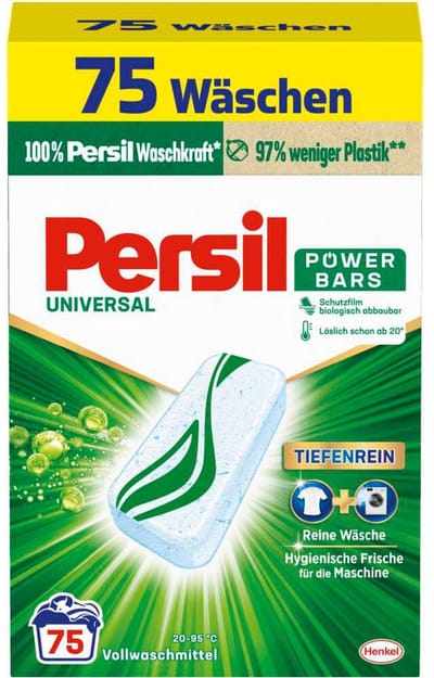 Persil Wasmiddel Power Bars Universal - 75 stuks