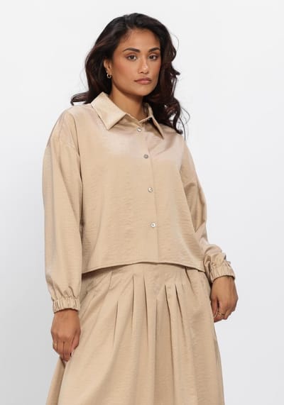 Ruby Tuesday Cameli Dames - Topjes - Beige - Maat 38