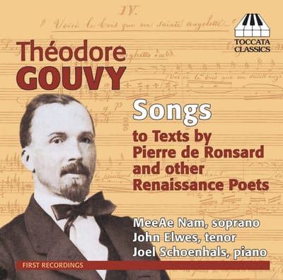 Joel Schoenhals, John Elwes, MeeAe Nam - Gouvy: Songs To Texts By Pierre De Ronsard And Other Renaissance Poets (CD)