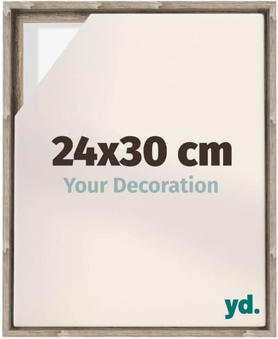 Your Decoration - Baklijst 24x30 cm - Sonoma Eiken - Baklijst voor Canvas - MDF - Lyon