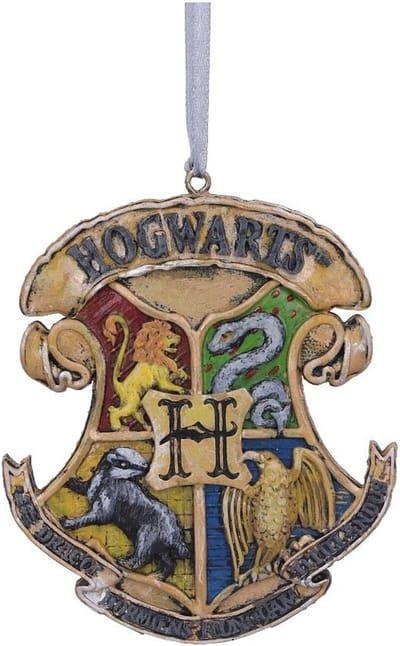 Harry Potter Nemesis Now - Hogwarts Crest Unisex Kerstballen - Neutraal - Standard