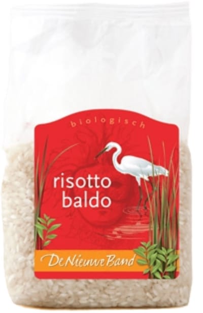De Nieuwe Band - Biologische Witte Risottorijst Baldo - 500 g
