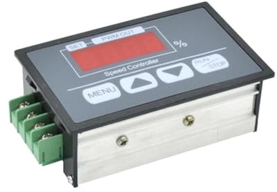PWM DC Motortoerentalregelaar 6-60V 30A met Langzame Start/Stop en Digitale Weergave