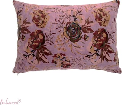 Imbarro - Kussen - Sierkussen - Evelynn - Purple - 100 % katoen velvet - 40x60 cm