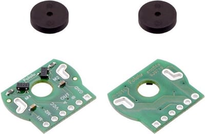 Magnetic Encoder Pair Kit for 20D mm Metal Gearmotors, 20 CPR, 2.7-18V Pololu 3499