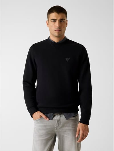 Guess Sweater met zwarte logopatch