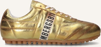 BIKKEMBERGS 30606 Sneakers - Leer - Dames - Goudkleurig - Maat 37