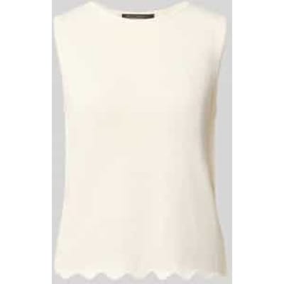 Relaxed fit top in brei-look