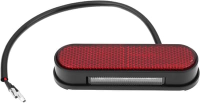 LED Achterlicht voor Motorfiets Kentekenplaat - Geschikt voor Diverse Motoren en Pedalen, Verhoog de Zichtbaarheid en Veiligheid