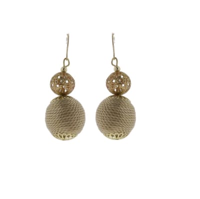 Behave - Oorbellen - Rond Design - Elegant Neutraal Accent - 5 cm