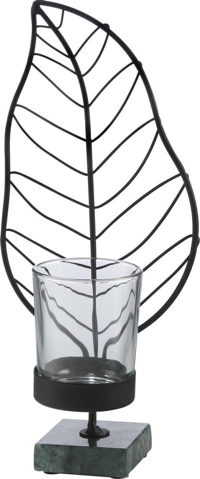 Goebel® - Accessoires | Theelicht "Musa Tropicana" | Waxinelicht, windlicht, 24cm