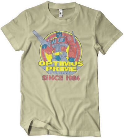 Transformers Optimus Prime - Since 1984 T-shirt kaki