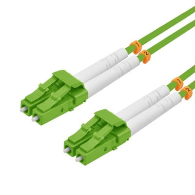 LWL Patchkabel LC/LC Duplex 50/125�m OM5 lindgr�n 1,0m
