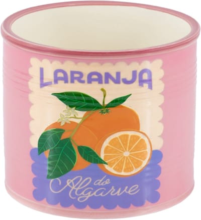 HomeBound by KY | Aardewerk bloempot sinaasappel 'Laranja' | bloempot