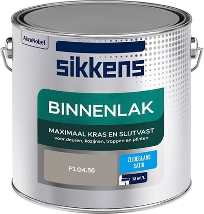 Sikkens - Binnenlak Zijdeglans - F1.04.56 - Mengverf - 2,5 L