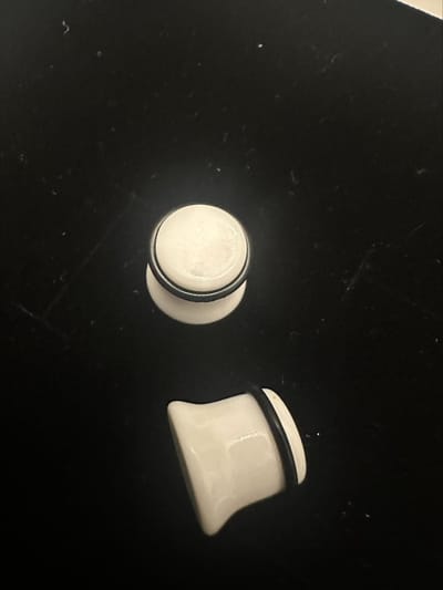 Piercing ear plug hoornvormig 45G 12 mm | Make up | Parfum | Moederdag | Verjaardagscadeau| Cadeautje| Valentijnsdag| Kado | sieraden | vaderdag | oorbellen | oorsieraden