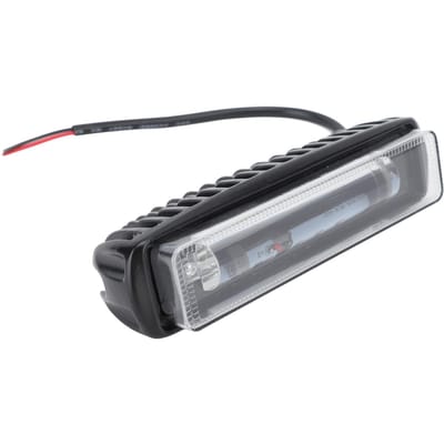 Lumière de Sécurité LED pour Chariot Élévateur Rouge Alliage d'Aluminium CC 12 à 80V Lumière de Zone Latérale pour Camions Entrepôts Chantiers de Construction gray