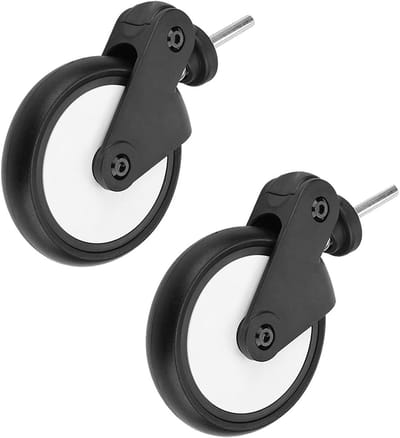 Duurzame Stroller Wielen met 360 Graden Rotatie voor Gemakkelijk Gebruik en Vervanging van Voorwielen voor Kinderwagens