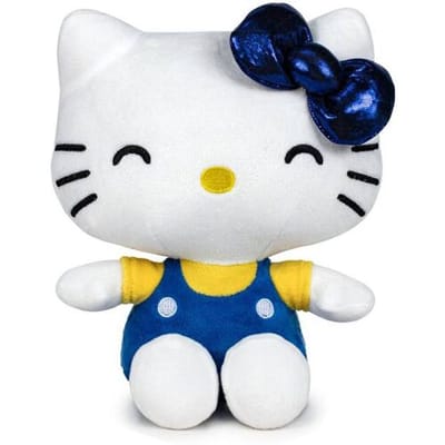 Play by Play Hello Kitty 50th Anniversary Pluche 22CM-Blauw (Diversen) Nieuw