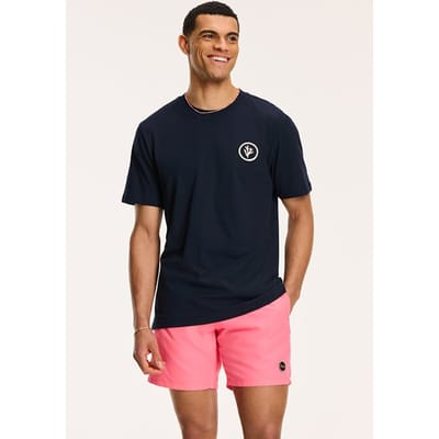 Shiwi Men Down To Earth T-shirt Dark Navy Size: S | Printed T-Shirts Outlet | Heren | Zwart