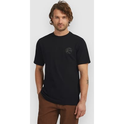 O'Neill O'riginals Back Print T-shirt Black Out Size: M | Printed T-Shirts Outlet | Heren | Zwart