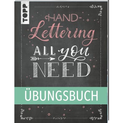 Boek "Handlettering All you need. Das Übungsbuch"