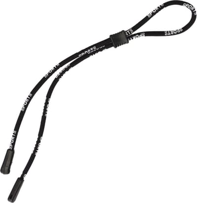 Fako Bijoux® - Brillenkoord - Nylon Tube - Sports - Zwart