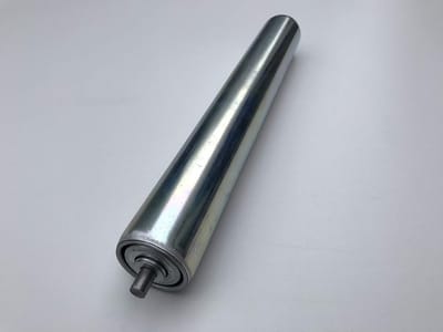 Draagrollen Staal - Rollenbaan Onderdelen - Verplaatsen Goederen - Met Veeras - 40mm Diameter