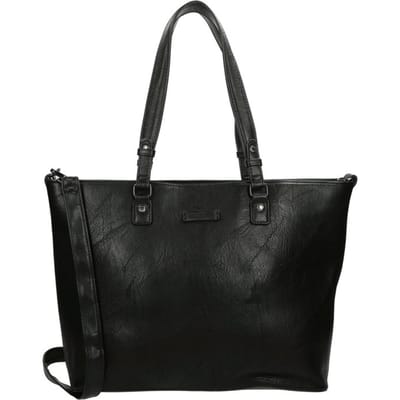 Enrico Benetti Caen 66625 Shopper / laptoptas met tabletvak en 15" laptopvak - Zwart