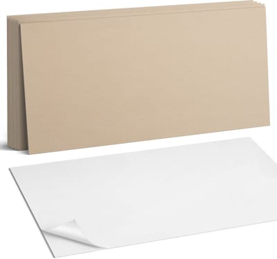 Coloray Plaktegels - Beige Wandtegel Zelfklevend - 60 cm x 30 cm - Beige Plaktegels - 6 stuks - Rechthoek PVC Tegels - Plaktegels Keuken - Zelfklevende Vloertegels Badkamer - Vinyltegels Vloer Zelfklevend - Zelfklevende Wandtegels