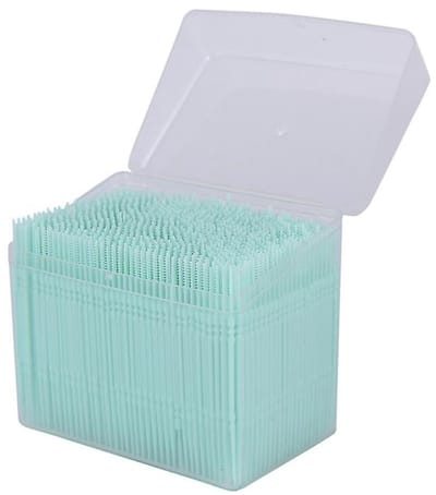 Dailygoody - Wegwerpbare Plastic Tandenstokers - Interdentale Reiniging - Duurzaam en Flexibel - Draagbaar en Praktisch - Voor Mondverzorging - 1