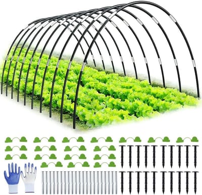 Plantentunnel bogen voor optimale groei, weerbestendige bescherming en eenvoudige montage
