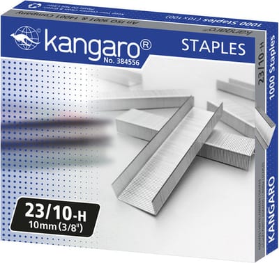 Kangaro nietjes - 23/10 - 10 mm - 50 vel - 1000 stuks