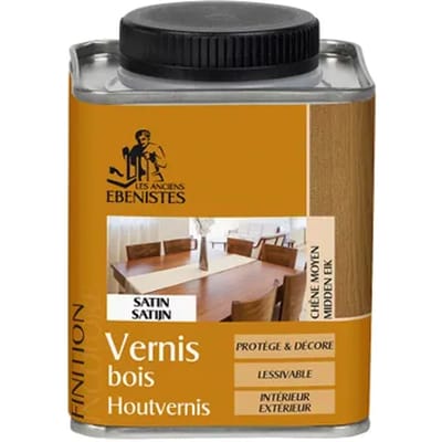 Les Anciens Ebénistes Houtvernis Midden Eik Zijdeglans 250ml