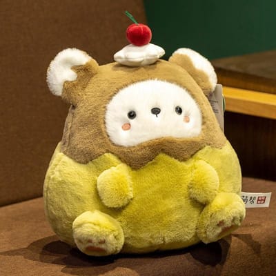 Schattige Taart Elf Pop Pluche Pop Koppel Beer Kinderen Jongens en Meisjes Verjaardagscadeaus 22cm