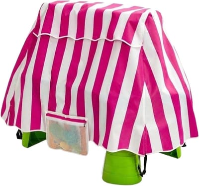 Water Tafel Afdekhoes - Zandbakhoes Zwembadhoes - Kinderspeelgoed Beschermen - Waterdicht Stofvrij - 94 x 56 x 65 cm - Roze