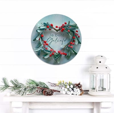 Kerstcirkel ' Je bent geliefd' - Christelijk - MajesticAlly