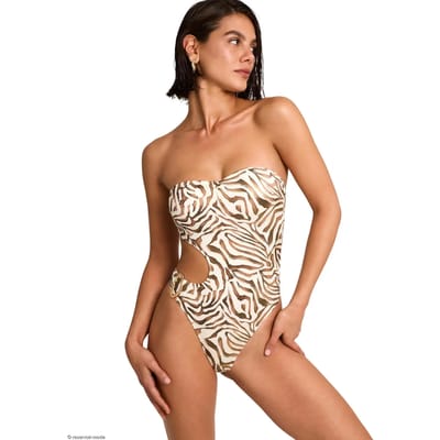 Bikini 1 deel bustier met beugel dames Selmark Utopia