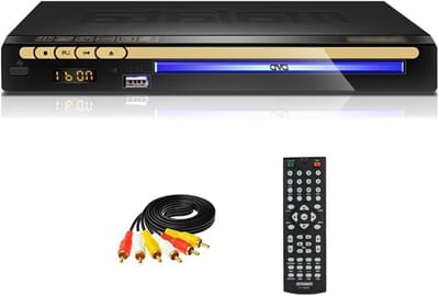 Home DVD Speler - Blu-ray speler - Films Kijken - Oogbescherming Functie - Full HD - Zwart