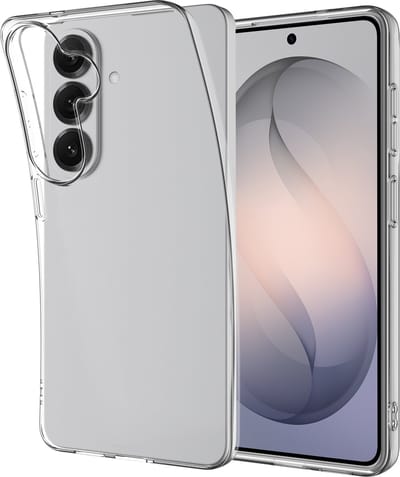 Just in Case hoesje geschikt voor Samsung Galaxy S26 Hoesje Siliconen - Flexibele 100% GRS Case - Transparant