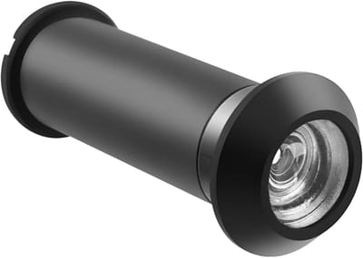 Deurkijker - Spionnetje - Veiligheid Thuis - Eenvoudige Installatie - 10 x 2 x 1 cm - Zilver